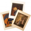 Passepartout med nytryckt bild